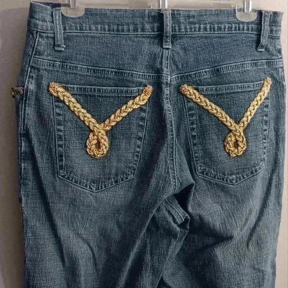 Mountain Lake Vintage Relaxed Fit Straight Leg Jeans 10 - Picture 5 of 7